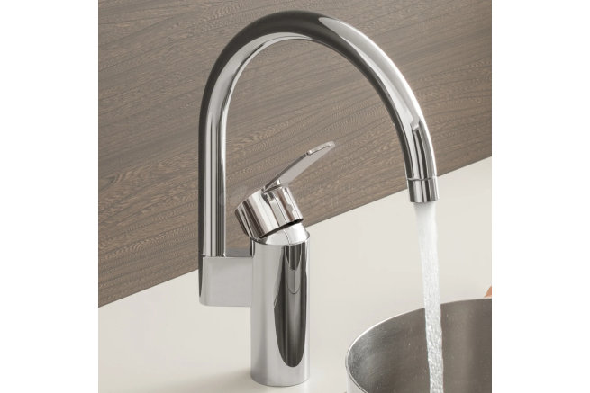 Смеситель для кухонной мойки GROHE Eurostyle Cosmopolitan, хром (30221002)