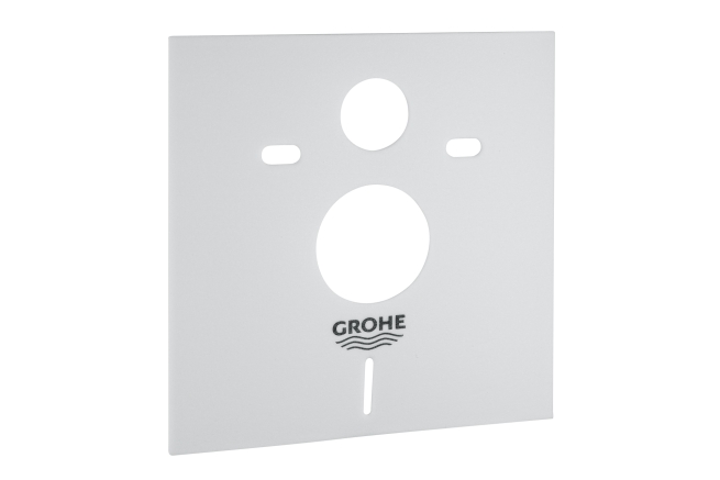 Комплект инсталляции GROHE 38775001 с унитазом AQUAme AQM2006 и сиденьем с микролифтом (NW0170/S)