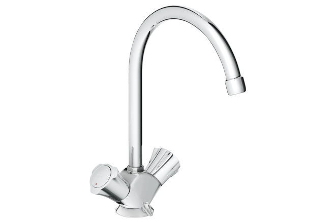 Смеситель для кухонной мойки GROHE Costa L с цепочкой, хром (31812001)