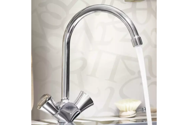 Смеситель для кухонной мойки GROHE Costa L с цепочкой, хром (31812001)