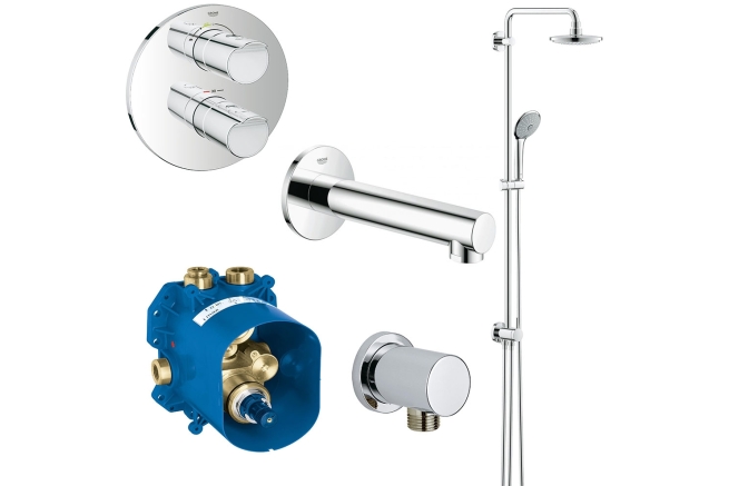 Готовый комплект для душа GROHE Grohtherm 2000 (NSB0115)