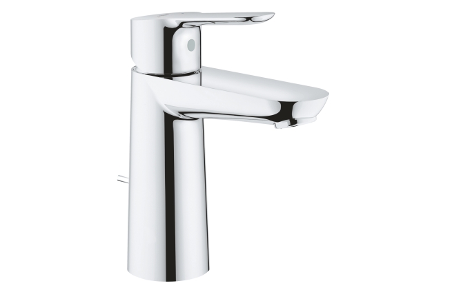 Смеситель для раковины GROHE BauEdge с донным клапаном, M-Size, хром (23758000)