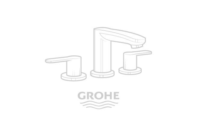 Смеситель для ванны GROHE Eurocube на 3 отверстия, на край ванны, хром (19966000)