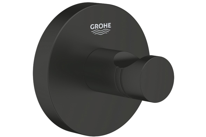 Крючок для банного халата GROHE Start, матовый чёрный (411732430)